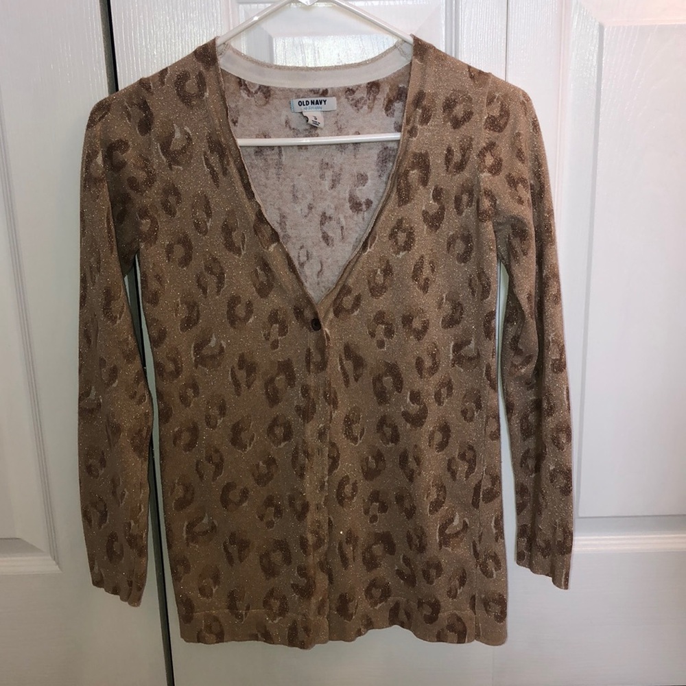 Leopard cardigan